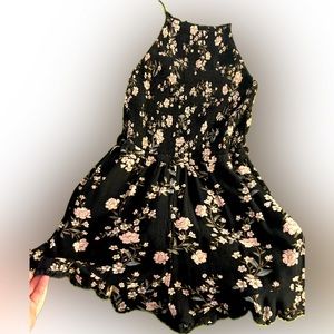 American Eagle floral romper